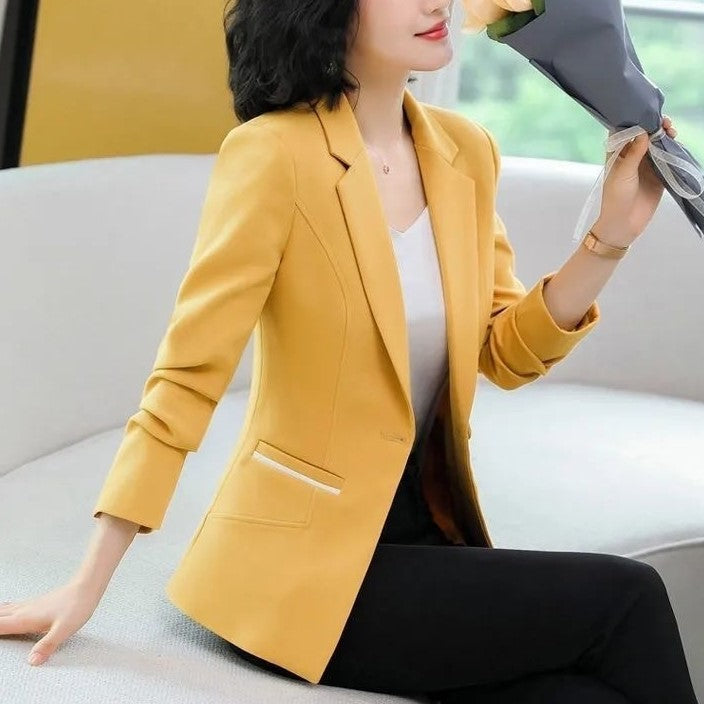 Blazer Individual Modas®- Nick - Amarelo